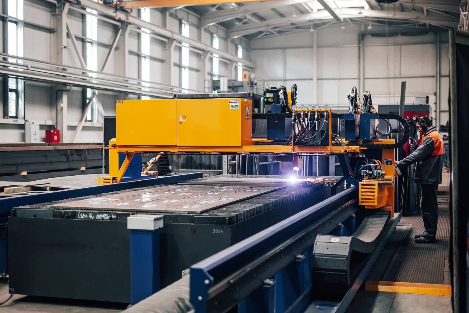 Výrobní hala Třinec – CNC plazma